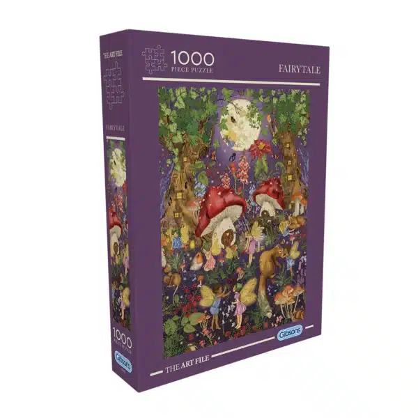 puzzle fairytale de gibsons de 1000 pièces, puzzle fée, puzzle magie et nature
