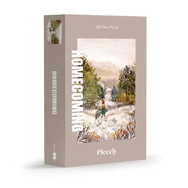Puzzle Homecoming de piecely de 500 pièce, puzzle Hiver