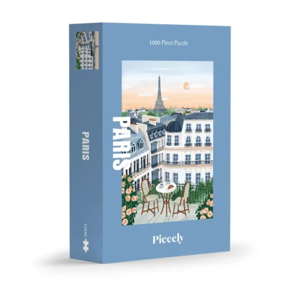 Puzzle Paris de Piecely de 1000 pièces. Puzzle Capitale puzzle France