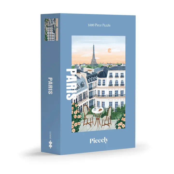 Puzzle Paris de Piecely de 1000 pièces. Puzzle Capitale puzzle France
