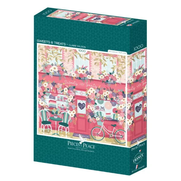 puzzle swwets & treats de pieces & peace de 1000 pièces