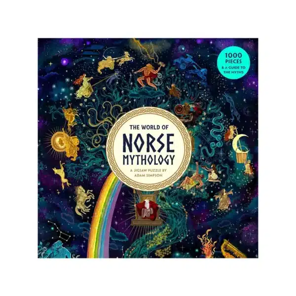 puzzle the world of Norse Mythology de Laurence Kind de 1000 pièces