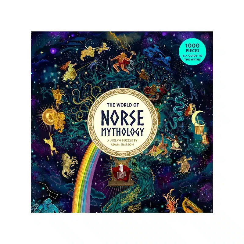 puzzle the world of Norse Mythology de Laurence Kind de 1000 pièces
