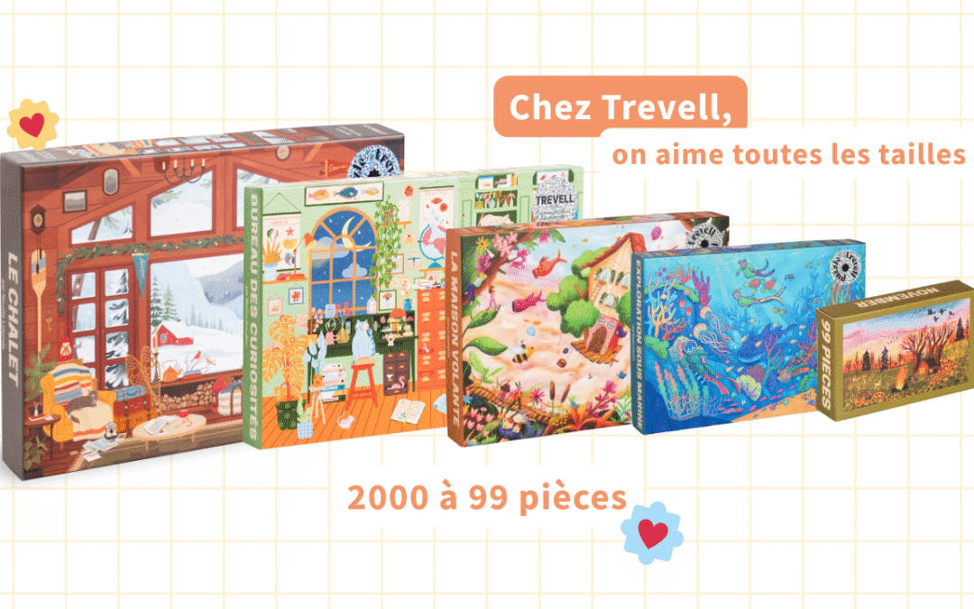 les tailles de nos puzzles trevell 2000 à 99p blog