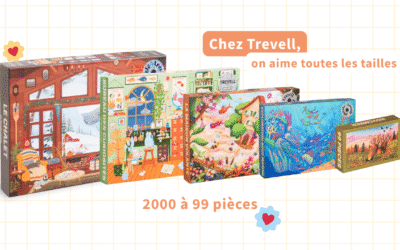 Toutes les tailles de nos puzzles Trevell