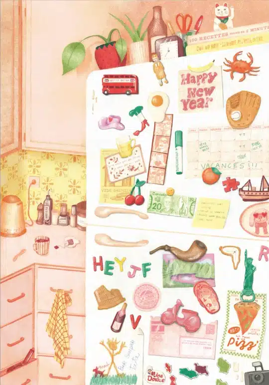 Puzzle La porte de frigo - Jour férié - 1000 pièces – Image 3