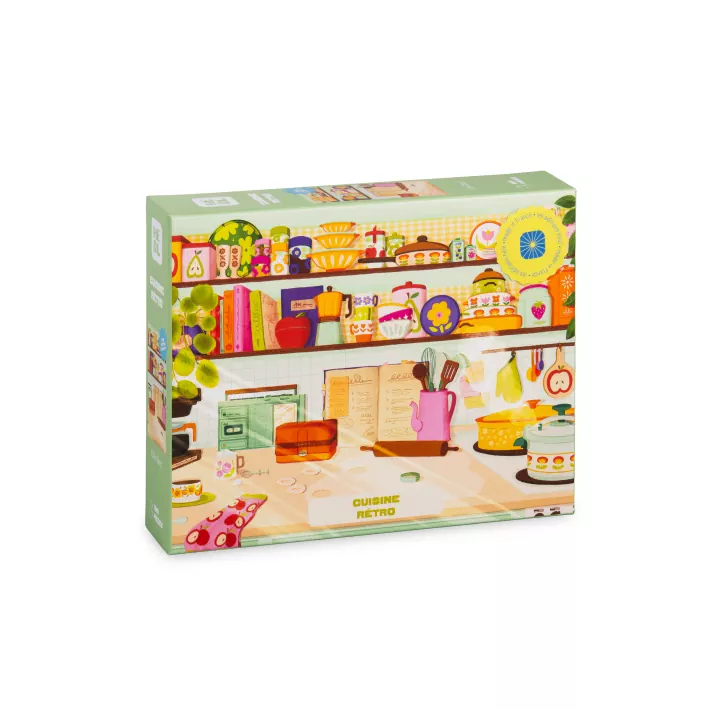 Puzzle Cuisine Rétro - Les éditions Heol - 1000 pièces