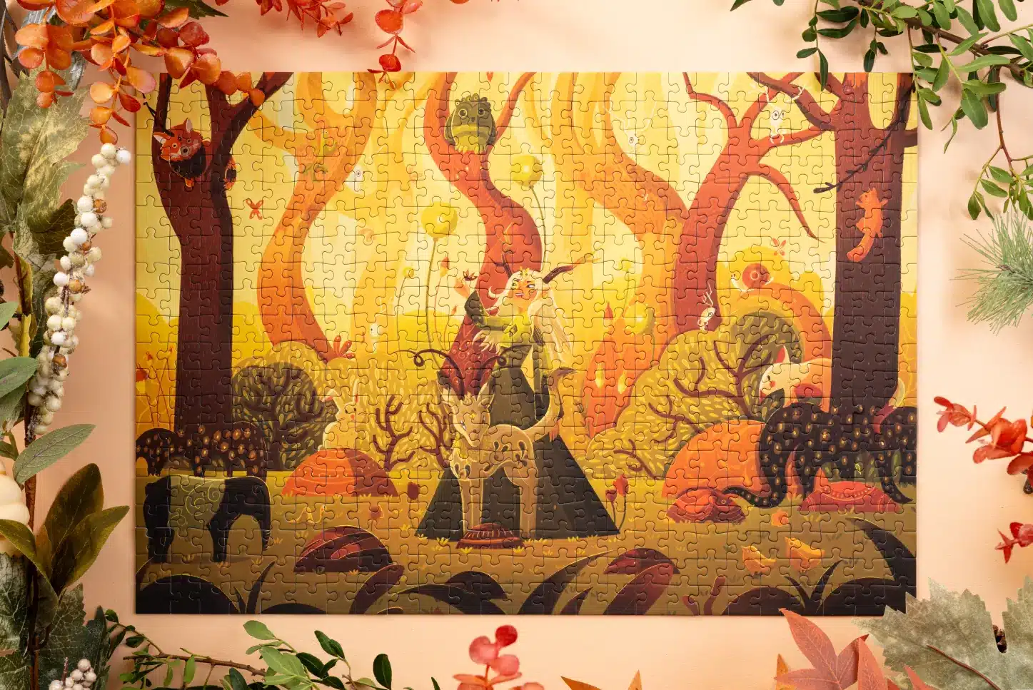 Puzzle L'Appel de la Forêt - Les éditions Heol - 500 pièces