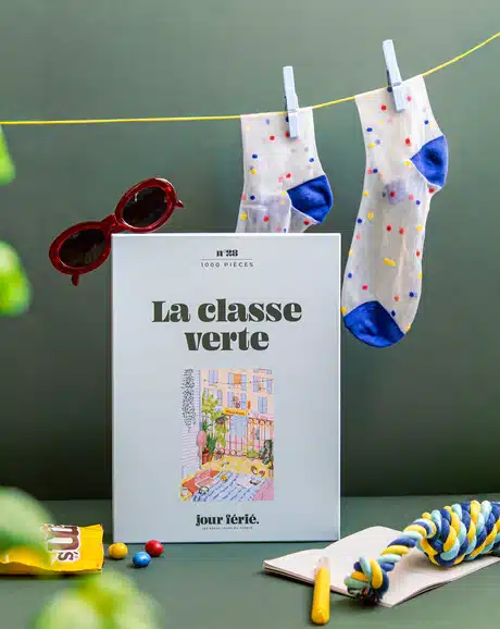 Puzzle La classe verte de Jour Férié de 1000 pièces