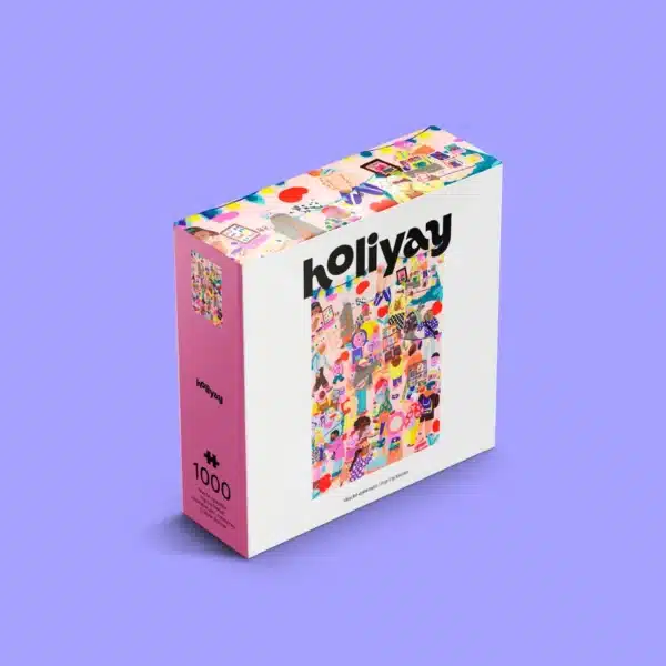 Puzzle Pop-Up Market holiyay 1000 pièces
