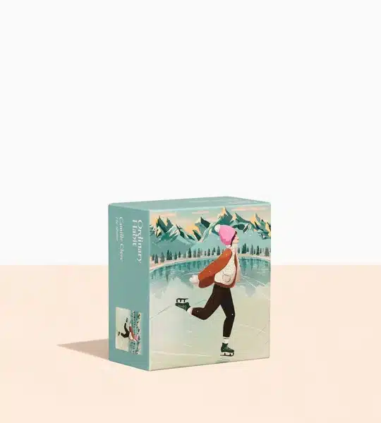 mini puzzle the skater de ordinary habit de 100 pièces.