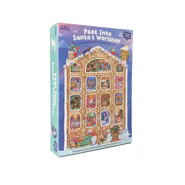 Calendrier de l'avent de puzzles - Peek Into Santa's Workshop - Professor Puzzle