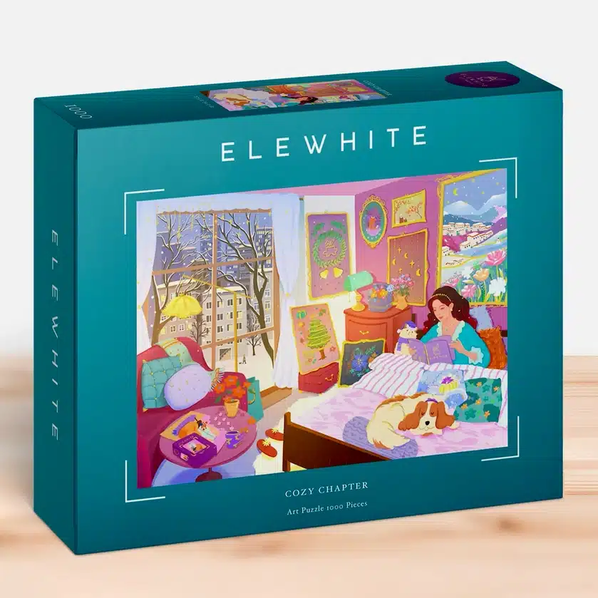Puzzle Cozy Chapter de Elewhite de 1000 pièces