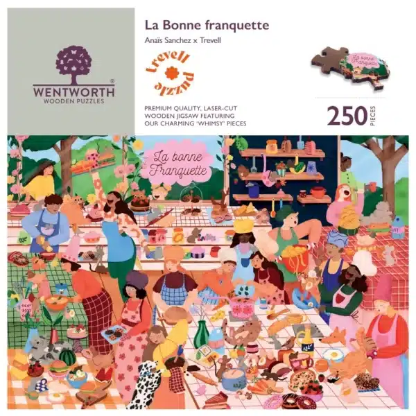 puzzle la bonne franquette de wentworth x trevell de 250 pièces