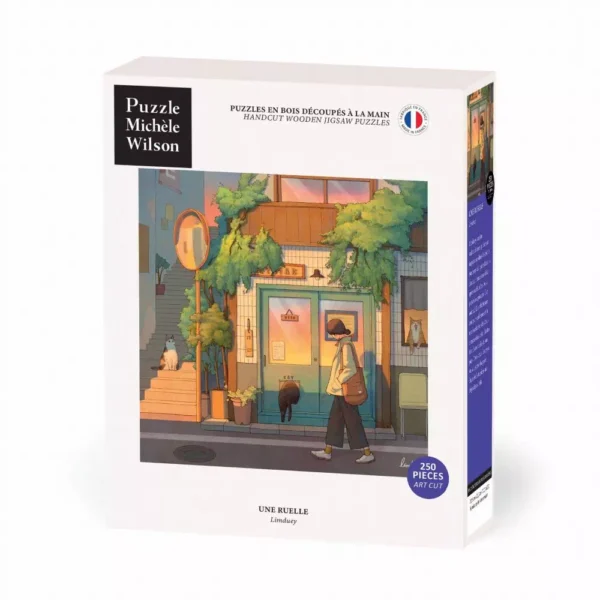 puzzle une ruelle de michèle wilson de 250 pièces