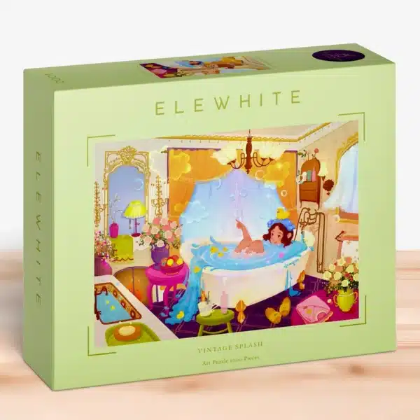Puzzle Vintage Splash de Elewhite de 1000 pièces