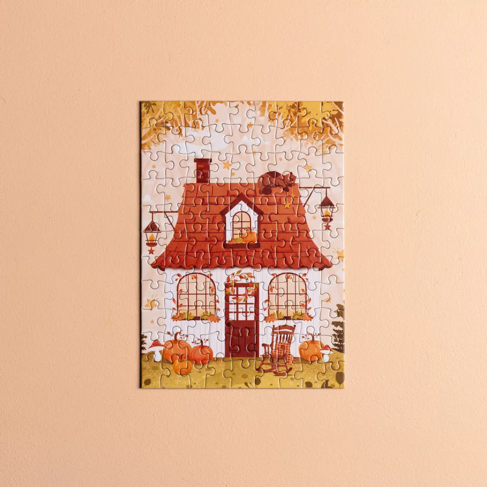 Mini puzzle Cottage d'Automne - Les éditions Heol - 99 pièces – Image 2