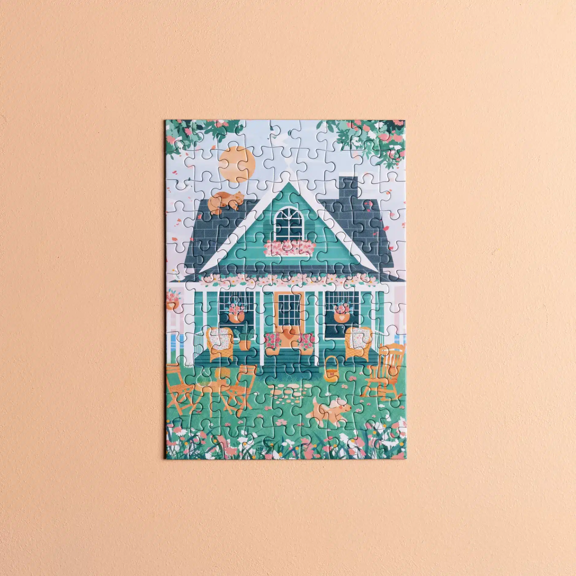 Mini puzzle Cottage d'Été - Les éditions Heol - 99 pièces – Image 2