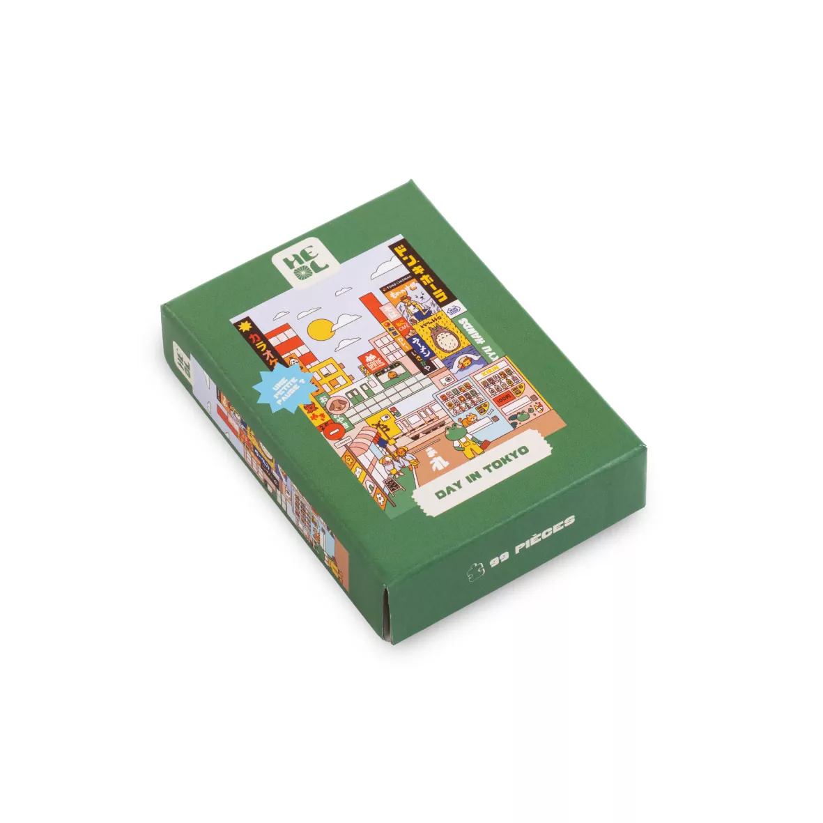 Mini puzzle Day in Tokyo - Les éditions Heol - 99 pièces