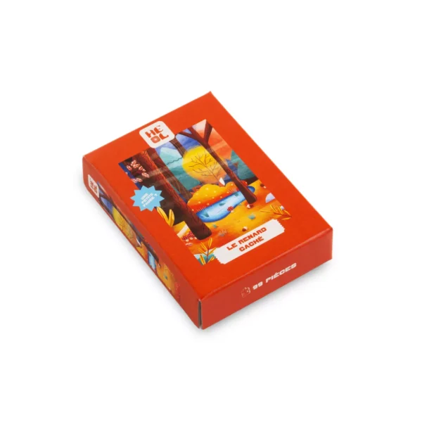 Mini puzzle Le Renard Caché - Les éditions Heol - 99 pièces