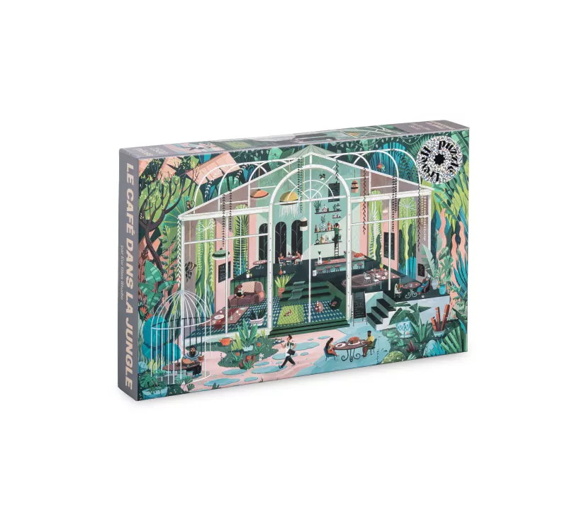 Puzzle 1000p - Le café dans la jungle Trevell