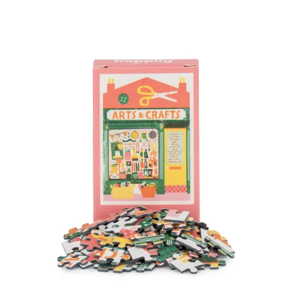 mini puzzle arts & craft shop de happily de 99 pièces