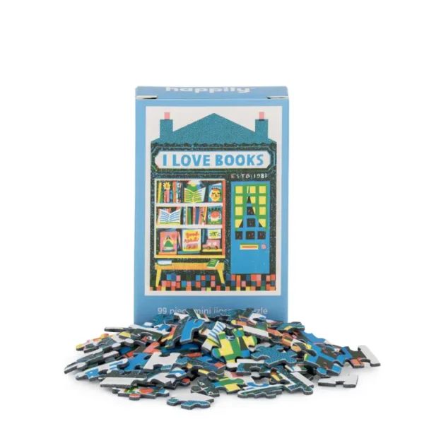 mini puzzle book shop de happily de 99 pièces