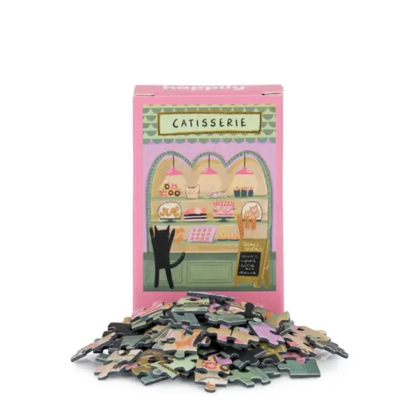 mini puzzle catisserie de happily de 99 pièces