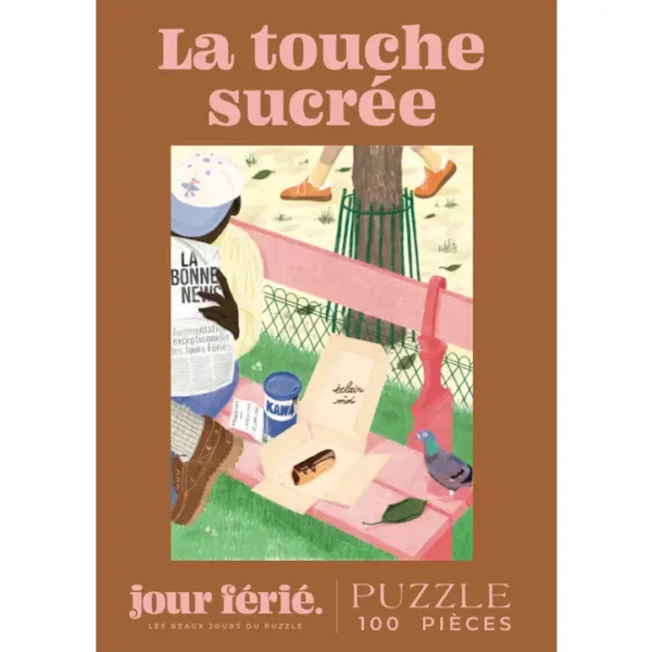 mini puzzle jour férié la touche sucrée 99 pièces
