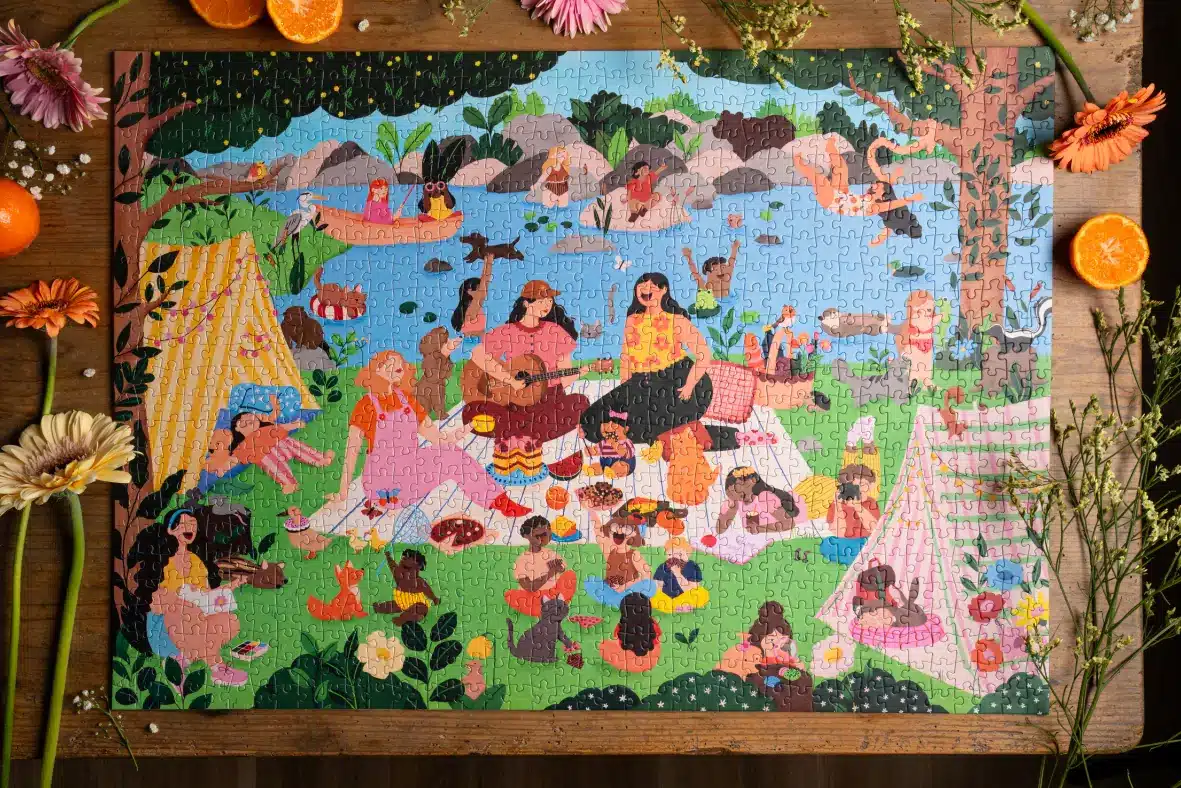 puzzle Au Grand Air de Trevell de 1500 pièces