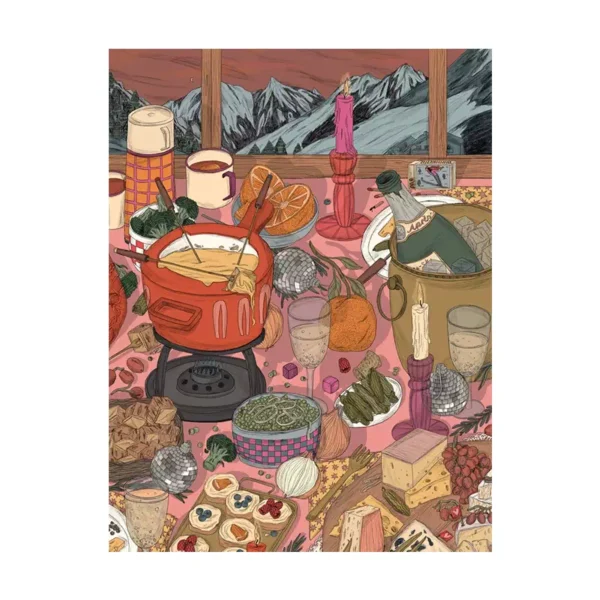 puzzle cheesy love de wonderpieces de 1000 pièces