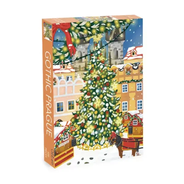 Puzzle Gothic Prague de Oll'eo de 500 pièces