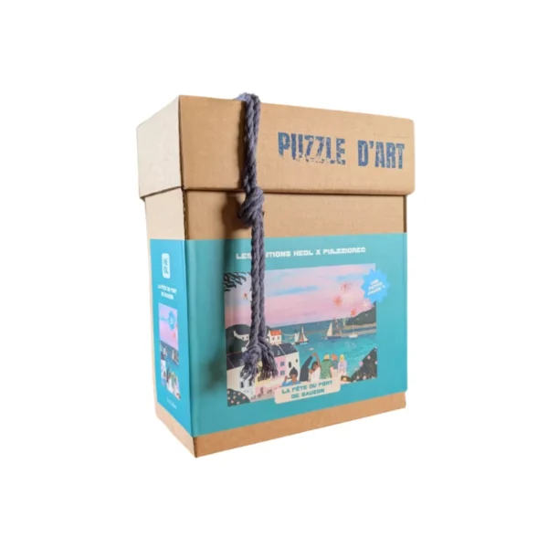 Puzzle La fête du port de Sauzon - Pulzziorec X Les éditions Heol - 280 pièces