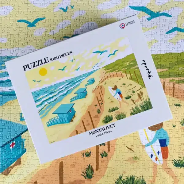 puzzle Montalivet de Aparté de 1000 pièces