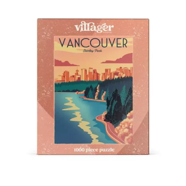 puzzle vancouver sunset de villager de 1000 pièces