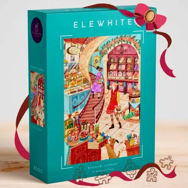 Puzzle Bonjour Candies Elewhite 1000 pièces