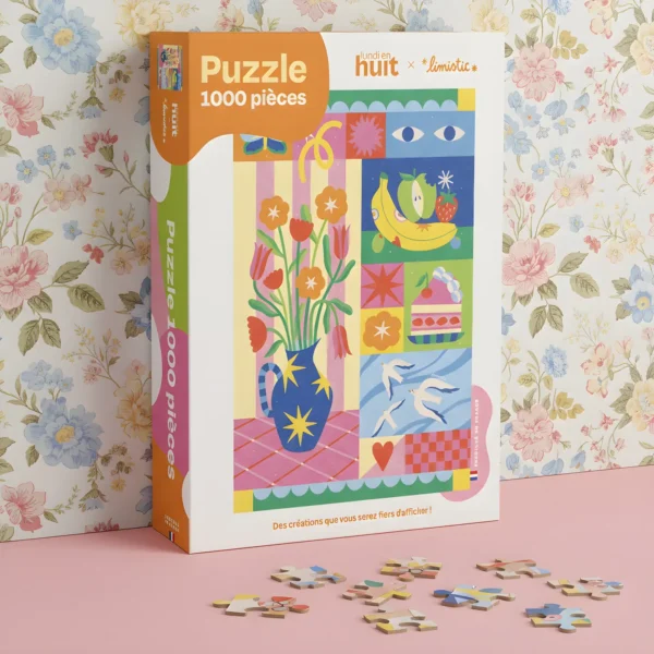 Puzzle Limistic Lundi en huit 1000 pièces