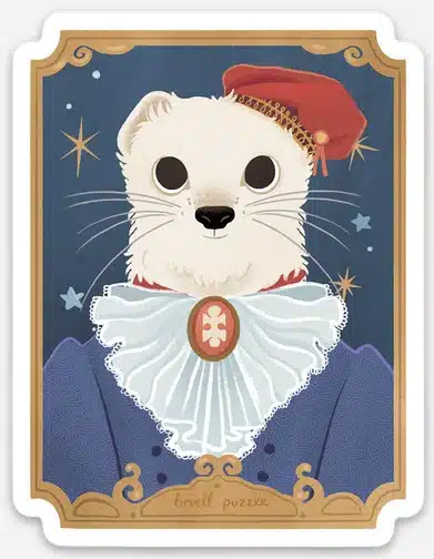 Sticker-Hermine-Mousquetaire-Nicolle-Lalonde