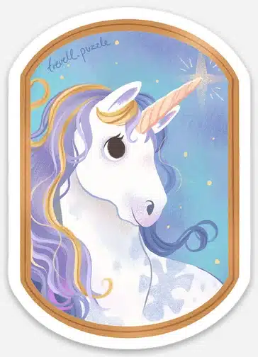 Sticker-Licorne-et-Etoile-Nicolle-Lalonde