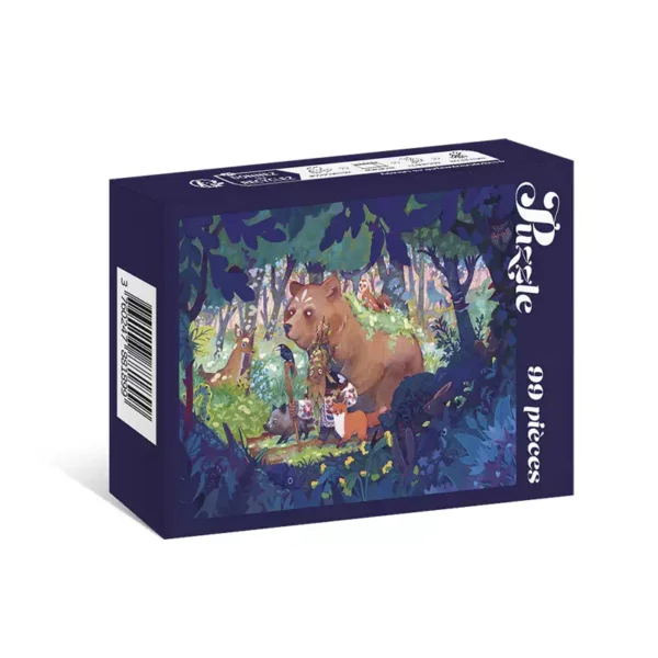 mini puzzle le liéshi, gardien de la foret de callisto de 99 pièces