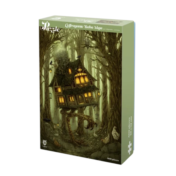 puzzle l'effrayante Baba Yaga de callisto de 500 pièces