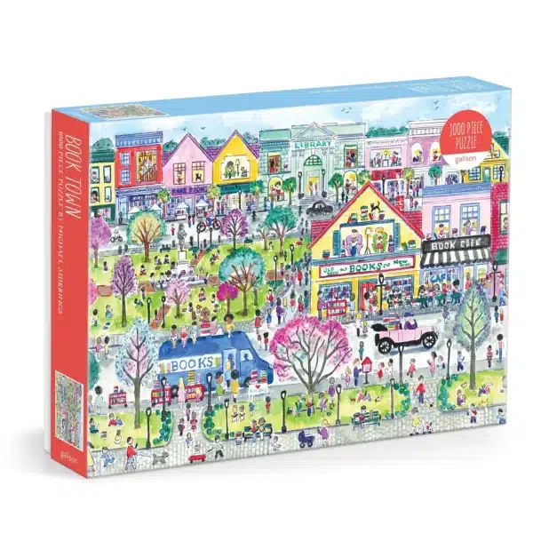 Puzzle Book Town 1000 pièces galison
