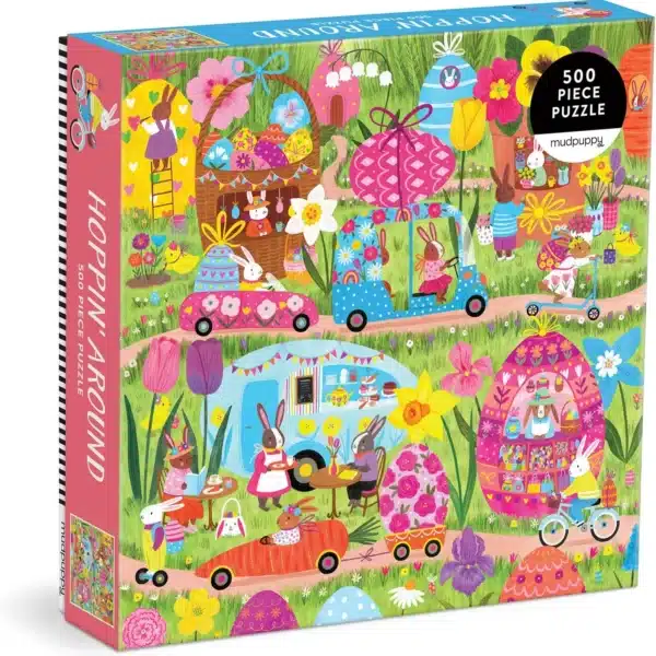Puzzle Hoppin' Around galison 500 pièces