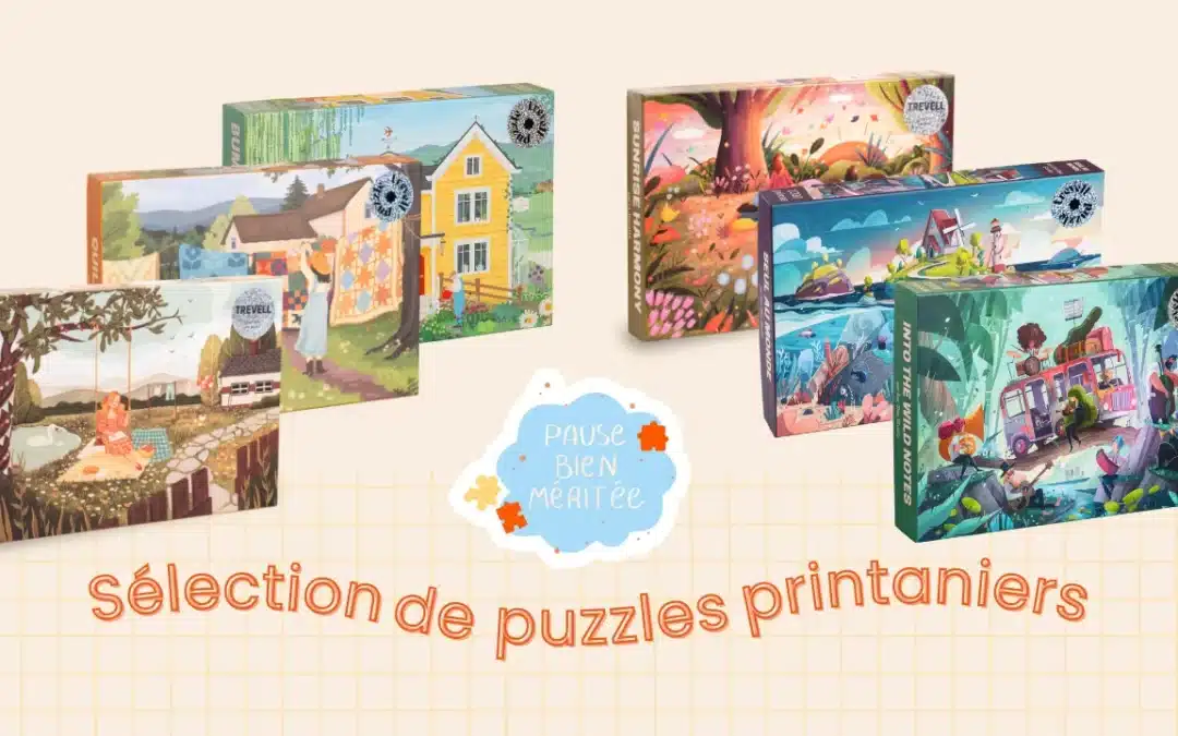 article blog - printemps sélection puzzles