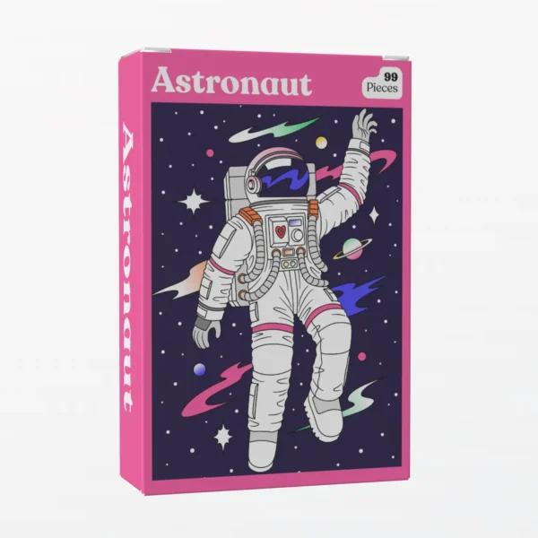 mini puzzle astronaute de puzzledy 99 pièces