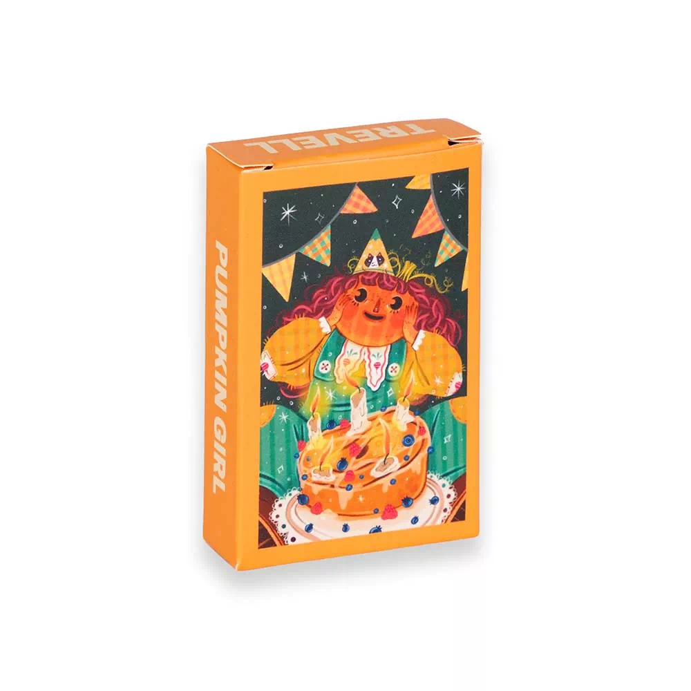 mini puzzle pumpkin girl de trevell de 99 pieces