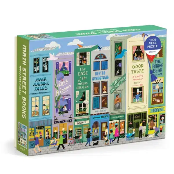 puzzle Main Street Books galison 1000 pièces