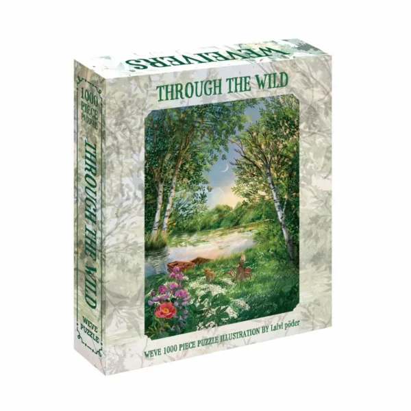 puzzle Through the Wild weve 1000 pieces boite