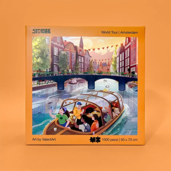 puzzle amsterdam de sto puzzle de 1000 pieces