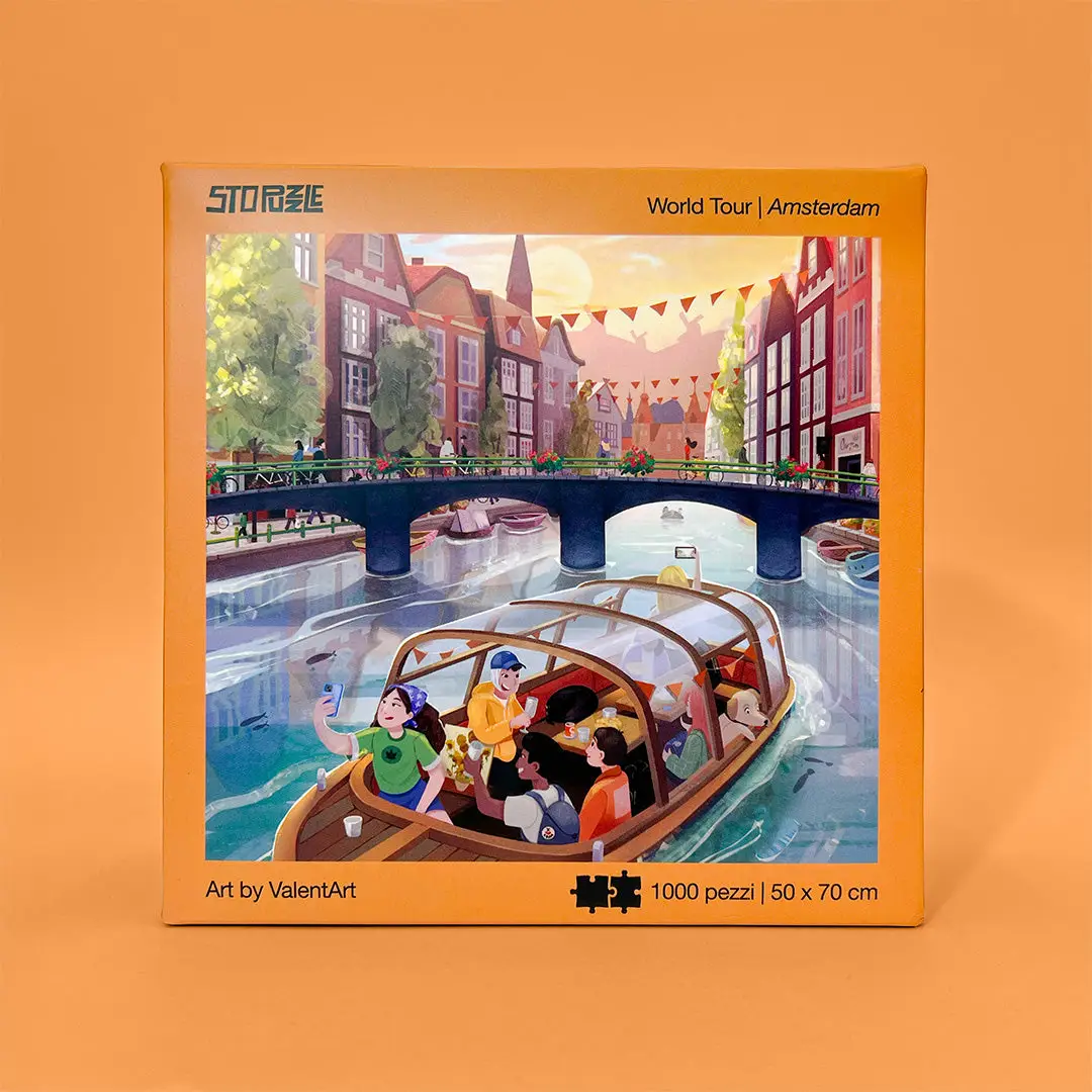 puzzle amsterdam de sto puzzle de 1000 pieces
